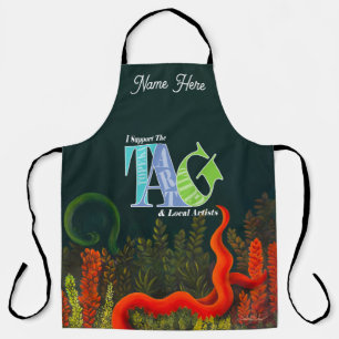 Delantal Apoyo el diseño del Gremio de Arte de Topeka