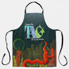 Delantal Apoyo el diseño del Gremio de Arte de Topeka