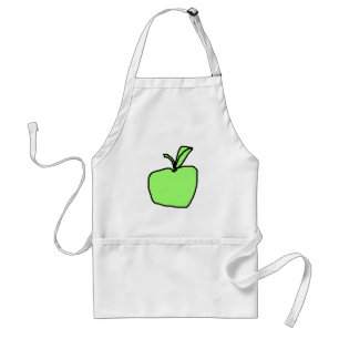 Delantal Apple verde