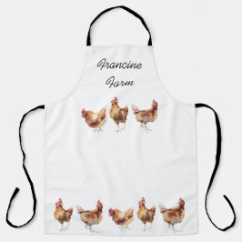 Delantal Apron - 3 cocinas francesas de pollo