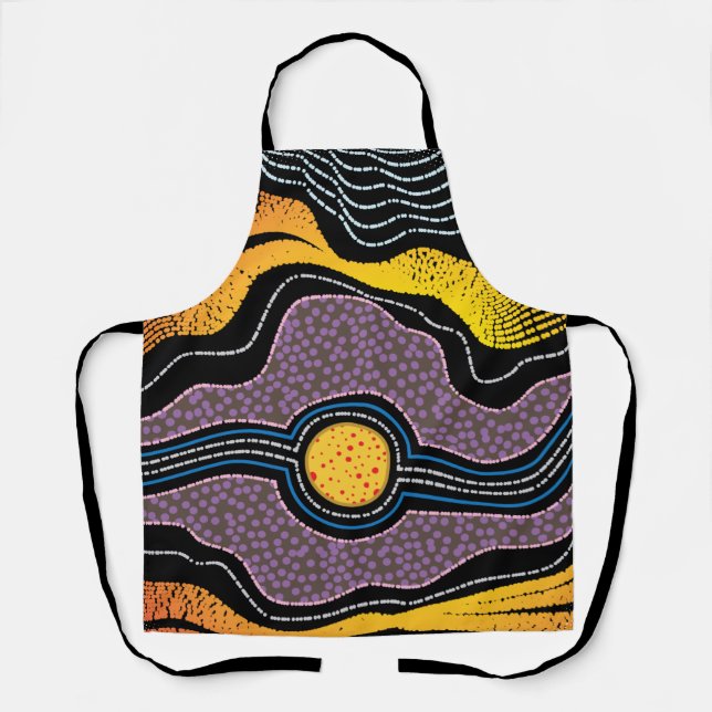Delantal Apron aborigen (Anverso)