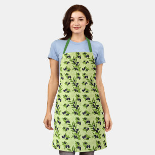 Delantal Apron-aceitunas