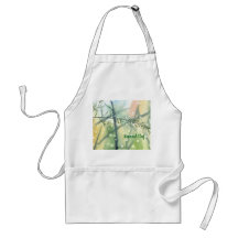Apron acuarela de Chef estacional, personalízalo