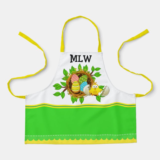 Delantal Apron Adorable SPRING Cookies "Coincidencia" (Anverso)