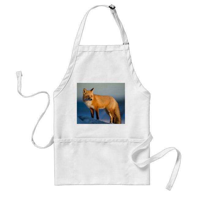 Delantal Apron adulto de Fox Brown (Frente)