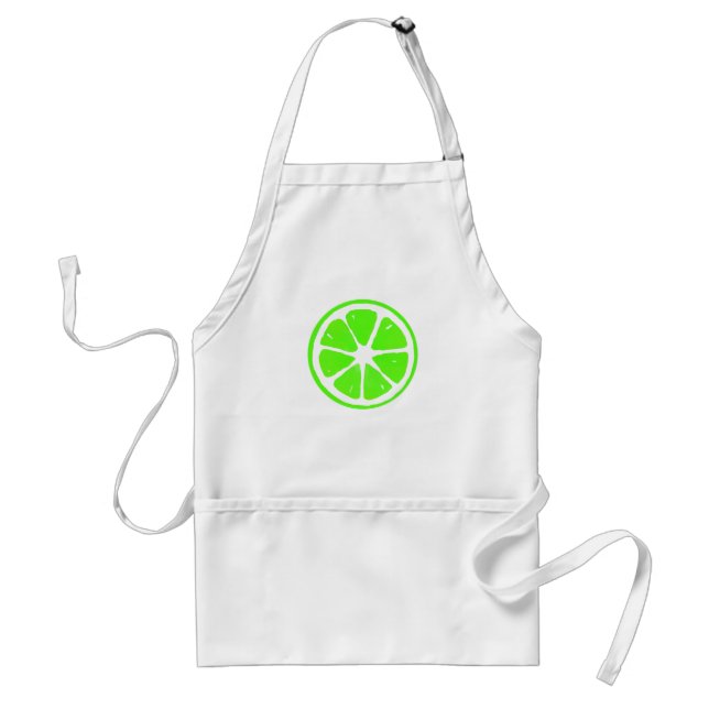 Delantal Apron adulto de Lime Slice (Frente)
