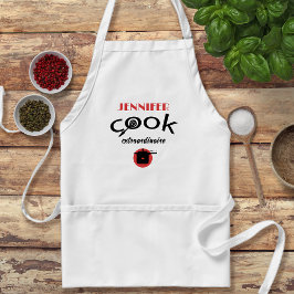Delantal Aprón adulto extraordinario de Cocina personalizad