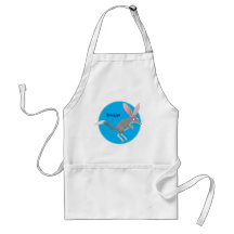 Apron Adulto, feliz personalizado australiano de b