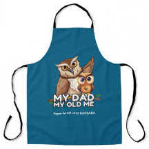 Apron adulto : Mi papá mi viejo (azul)