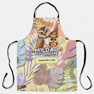 Delantal Apron adulto: Mi papá mi viejo (se va)