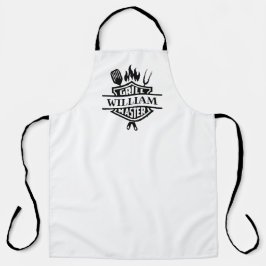 Delantal Apron adulto personalizar - Maestro de parrilladas