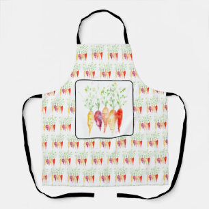 Delantal Apron - Aguas erizos de flores