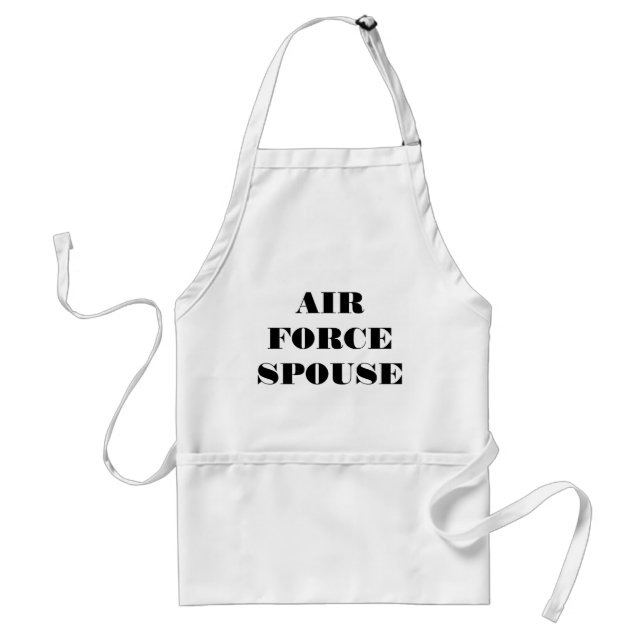 Delantal Apron Air Force Spouse (Frente)