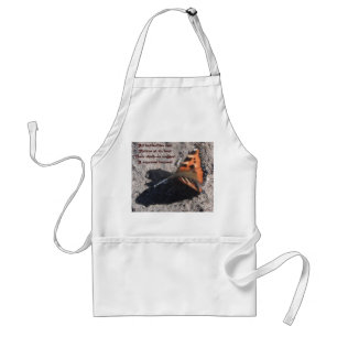Delantal Apron All Butterflies Descansa Poema De Ladee Bass