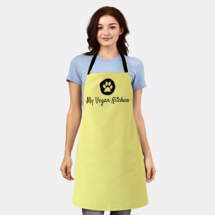 Delantal Apron amarillo de la cocina vega (medio)