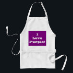 Delantal Apron amo morado<br><div class="desc">Apron amo morado</div>