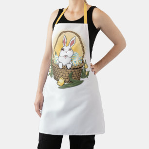 Delantal Apron Apron Easter Bunny Basket Apron
