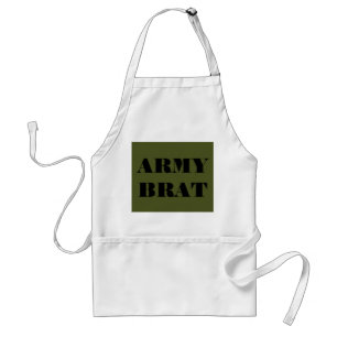 Delantal Apron Army Brat