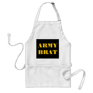 Delantal Apron Army Brat