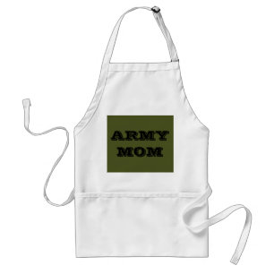 Delantal Apron Army Mom