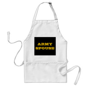 Delantal Apron Army Spouse