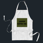 Delantal Apron Army Spouse<br><div class="desc">Apron Army Spouse</div>