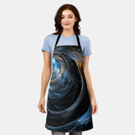 Delantal Apron artístico abstract de todo el mundo