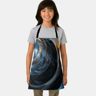 Delantal Apron artístico abstract de todo el mundo