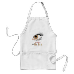 Delantal Apron artístico de Apple de mis ojos