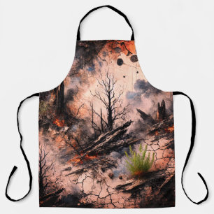 Delantal Apron artístico de cocina de impresión completa