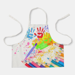 Delantal Apron artístico infantil