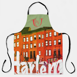 Delantal Apron artístico renacentista de Harlem