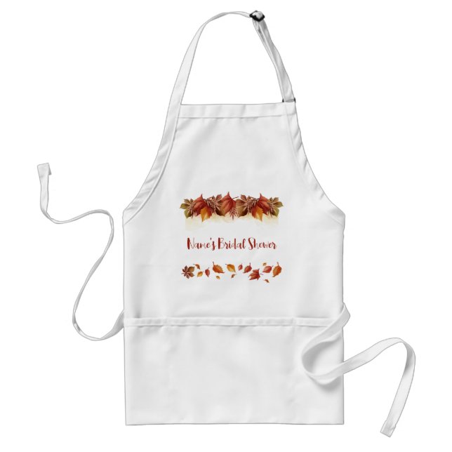 Delantal Apron Autographable Bridal Shower (Frente)