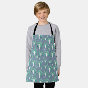 Delantal Apron azul tibetano