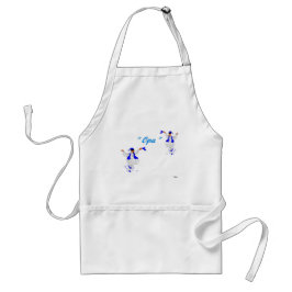 Delantal Apron: Bailarinas griegas
