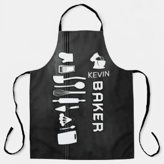 Delantal Apron Baker personalizado con nombre personalizado
