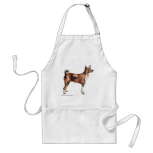 Delantal Apron: Basenji