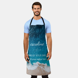 Delantal Apron Beach personalizado
