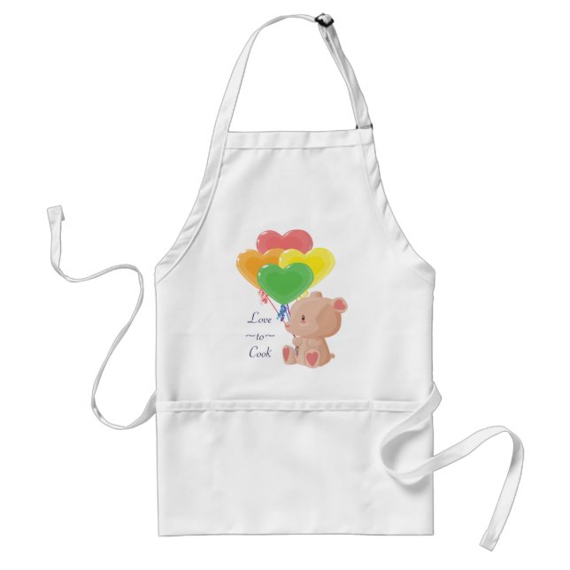 Delantal Apron Bear (Frente)