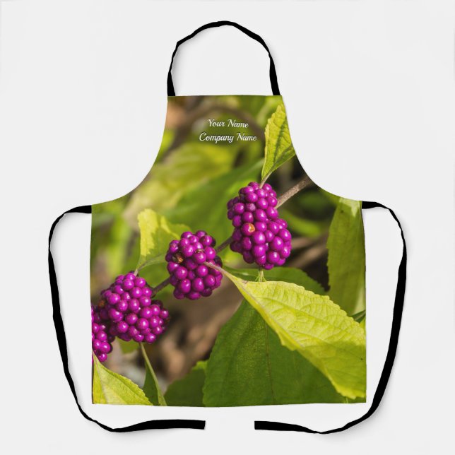 Delantal Apron Beautyberry (Anverso)
