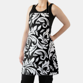 Delantal Apron Black - P0358