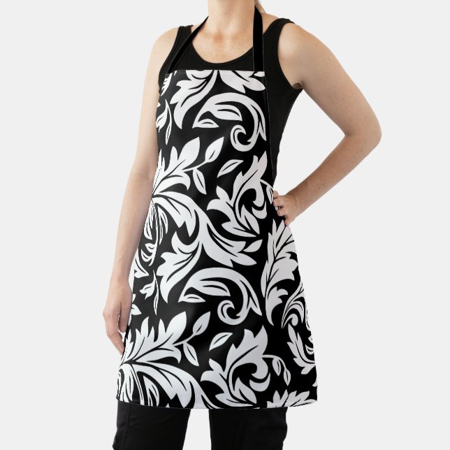 Delantal Apron Black - P0358 (in situ)