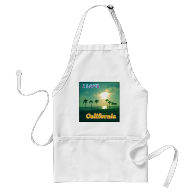 Delantal Apron "Bonito California 1" (Frente)