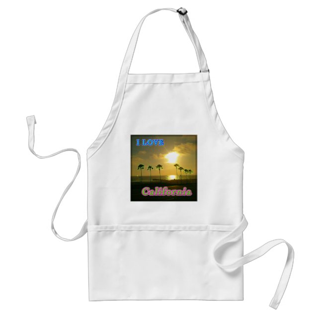 Delantal Apron "Bonito California 2" (Frente)
