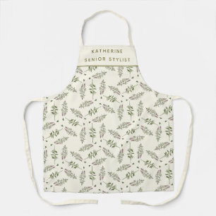 Delantal Apron botánico elegante