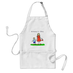 Delantal Apron Boy Apron de mamá (rubio)