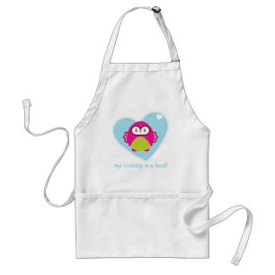 Delantal APRON : búho - hoot
