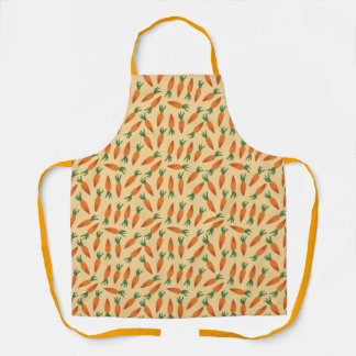 Delantal Apron Carrots divertidos