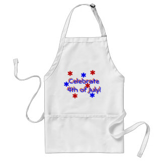 Delantal Apron - Celebración del 4 de julio