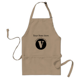 Delantal Apron certificado Vegan Chef Personalizable